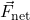 \vec{F}_{\text{net}}
