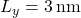 L_y = 3 \, \text{nm}